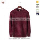 Crew Neck 3D Pattern Fashion Sweater for Men thumbnail-1