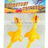 Plastic Slingshot Scream Flying Turkey Stretchy TPR Chicken thumbnail-2