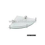 Crizto Single Layer Corner Glass Shelf thumbnail-1