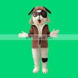 2015 Hot Sell Pilot Dog Cartoon Costumes Mascot Costumes For Adults thumbnail-1