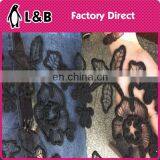 Lace Fabric 2017 Cord Embroidered Polyester Tulle Lace Chiffon Fabric thumbnail-4