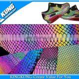 Best Quality Anti-abrasion Low Price Reflect Light Microfiber Leather