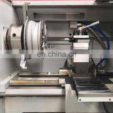 China Diamond Cut Alloy Wheel Rim Repair Cnc Wheel Lathe Cutting Machine AWR2840 thumbnail-2