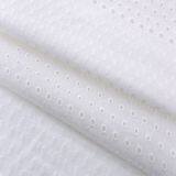 French Embroidery White Pure Origin Cotton Lace Embroidered Fabric thumbnail-3
