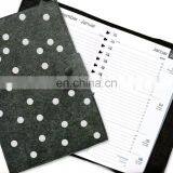 Color Custom A4 A5 A6 Felt Notebook Cover With Pen Holder for Promotional thumbnail-3