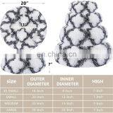 Dog Bed Wholesale Pet Bed Orthopedic Cuddler Round for Small Medium Dogs Soft Calming Bed With Slip Resistant Base thumbnail-7