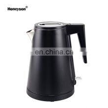 Honeyson New 5 Star Hotel Supplies Luxury Black 0.8L Cordless Electric Kettle thumbnail-3