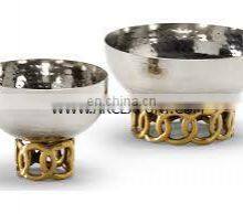 Stainless Steel & Brass Luxury Bowl thumbnail-2