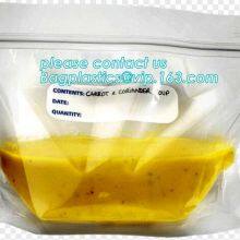 Soup Bag, Liquid Storage, Food Double Zip Lock Plastic Packaging Bag, Eco Friendly Zip Lock Bag, Polyethylene Packaging thumbnail-5