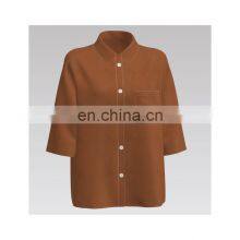 Super Comfortable Plain Chambray Yarn-dyed Fabric 100% Cotton For Dress