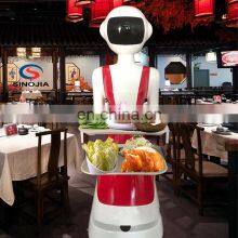 Full Automatic Robot Restaurant Service Intelligent Food Delivery Robot Machine / Robot Food Serving thumbnail-3