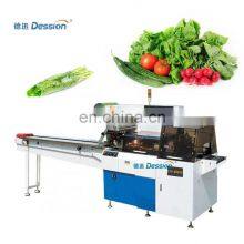Horizontal Automatic Tomato Fresh Vegetable With Tray Pillow Packing Machine thumbnail-1