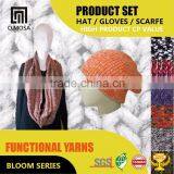 OM2698 O.MOSA 3G_6BS01 Infinity Scarf Acrylic Sport Knit Scarf thumbnail-2