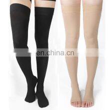 High Quality 23-32 Mmhg Open Toe Class 2 Blood Circulation Socks Varicose Veins Knee Thigh High Medical Compression Stockings thumbnail-1