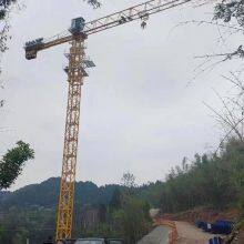 5tons QTZ63(5013) Topless Tower Crane Split Mast Sections 30m Free Height Max. Load thumbnail-3