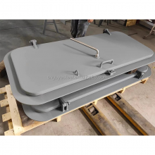 Customized Single Handle Steel Door for Ships Watertight and 12V Marine Product thumbnail-2