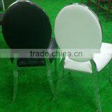 Wholesale Round Back Stainless Steel Chair /Stainless Steel Dining Chair Ghost Dining Chair thumbnail-3