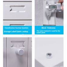 Paraffin Block Storage Cabinet for Raleigh Research Triangle Labs | 14 Drawer High Density System | Smooth Ball Bearing Slides & Labels thumbnail-4