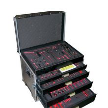 Professional Aluminum Tool Chest With Multi-Drawer Organization System and Mobile Workstation Design thumbnail-3