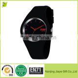 Silicone Rubber Jelly Gel Quartz Analog Sports Wristband Watch thumbnail-1