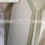 100% Polyester Jacquard Geometric Window Curtain Fabric thumbnail-4