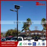 Beier Hot Sale Led Solar Street Light Lamp 90w 100w 120w Solar Outdoor Light With Pole