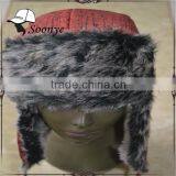 Winter trooper hat with ear flaps