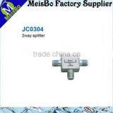 Silver Colour 2 Way VGA tv Splitter