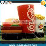 Lovely Advertising Inflatable Food Model of Macdonald Set Meal