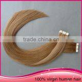 2015 Hot Selling 5A Grade Quality Pu/Tape Hair Extension Real Peru Human Hair Extension thumbnail-1