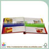 spiral binding hardcover cheap photo book bulk printing