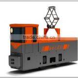 7 Tons Variable Frequency Overhead Line Electric Locomotive for Underground Mine thumbnail-1