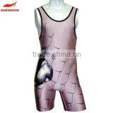 Fashion High Quality Low Moq Sublimated Women-wrestling-costume thumbnail-2