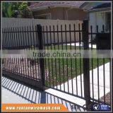 Easily Assembled PVC Coated or Powder Coated Garden Fence Metal Fence Panel