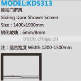 China Supplier Kmry Bathroom Sliding Glass Door KD5313 thumbnail-2