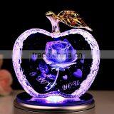 Crystal LED Apple Crystal Apple Wedding Favors thumbnail-2