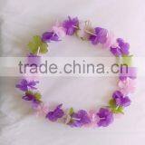Customized Promotional Colorful Flower Lei Hawaii Collar for Hawaii thumbnail-6