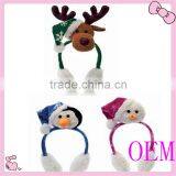 2015 Xmas Plush Christmas Decorative Deer thumbnail-1