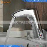 Bathroom Sink Faucet Brass Finish With Automatic Sensor (Hot and Cold)(QH0112BA) thumbnail-5