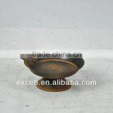 Antique Garden Decorative Round Metal Bird Feeder