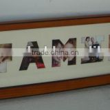 2012 wooden photo frame