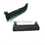 Right Angle 1.27x2.54mm Ejector Header Connetor With 6-100 Contacts