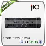 ITC T-2S240 Series 2 Channel 240W 350W 500W Optional PA Power Amp Audio Quality Choice thumbnail-2