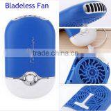 NEW Manufacturing Air Cooling Mini Fan, Rechargeable Bladeless Fan thumbnail-1