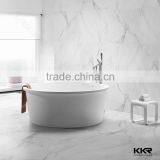 Luxury Round Bathtub Whirlpool Tub Shower Bath Tub thumbnail-3