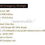 BT-4817 30SMD 600Lumen Emergency Light With 3.7v 1200mAH Rechargeable Lithium Battery thumbnail-2