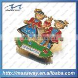 Customized SWITZERLAND Metal Map Fridge Magnet thumbnail-3