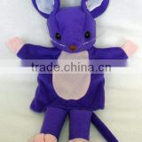 Old Fashioned Plush Hand Puppet with Mouse Shape