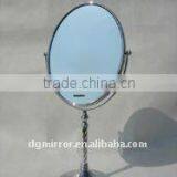 MR119-1fashion chrome makeup table standing mirror