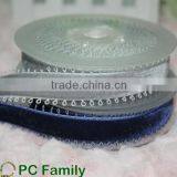 Picot Edged Elastic Velvet Ribbon thumbnail-2